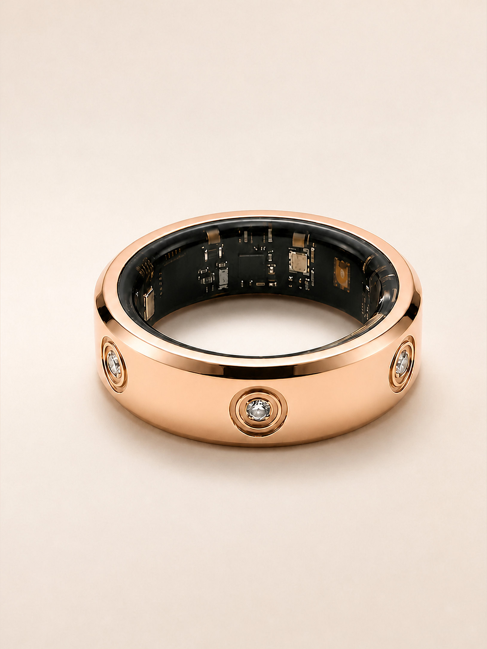 The LuxenX charging contacts