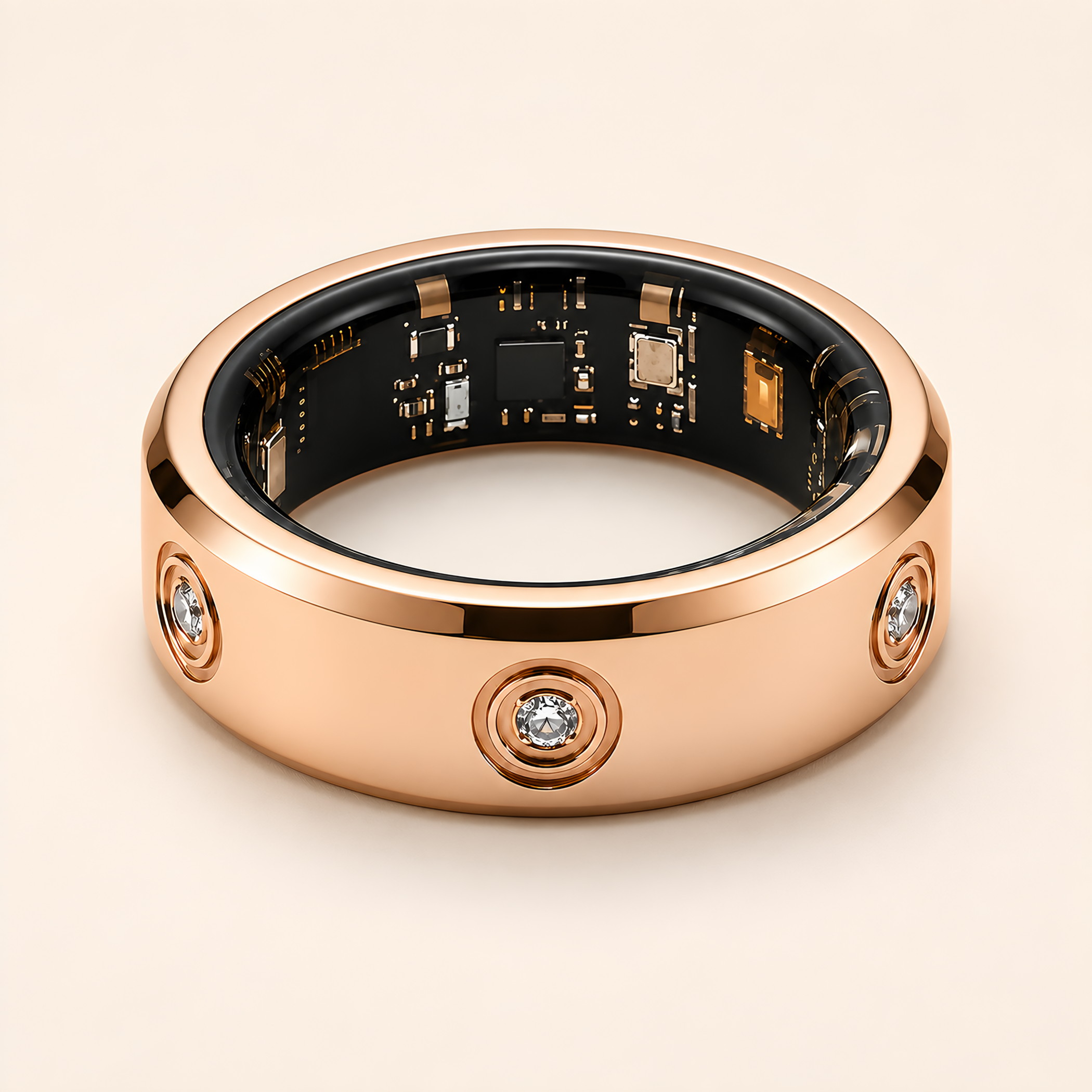 Polished chamfer on the LuxenX band